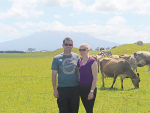 Opunake dairy farmers Kenneth and Rachel Short say entering the awards was a great challenge for them.