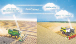 A collaboration between Claas and JD is described as agri’s first direct cloud-to-cloud data exchange solution.