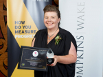Kylie Leonard, recipient of the 2018 Dairy Community Leadership Award.