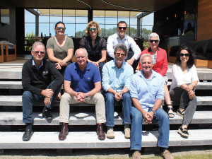The mentors for the 2020 NZW Mentoring Programme. Back from left;  Jaimee Whitehead, Jo Pearson, Marcus Pickens, Katherine Jacobs. Front row:  Kevin Joyce, Mike Insley, Jean-Charles Van Hove, Rod MacIvor and Kathrin Jankowic.