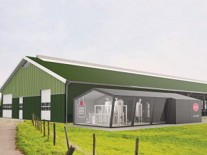 Lely hopes its Orbiter will become a feature of robotic farms around the world.