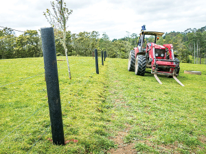 Future Post makes fence posts from recycled Anchor milk bottles.