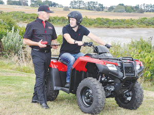 David Crawford believes that wearing a helmet is shown to significantly reduce the severity of impact and potential trauma to the head in ATV accidents.