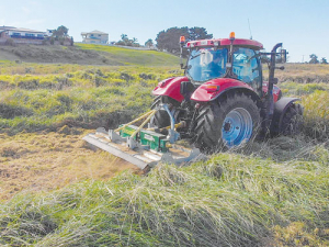 Major 3m Cyclone mower.