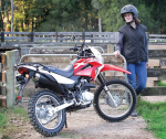 The Honda XR 150L is road registerable.