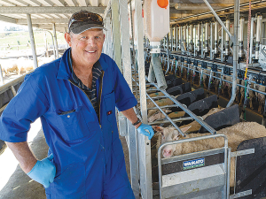 Paul White says the Agili Rapid Exit milking system has helped the farm move close to its seasonal milk production targets.