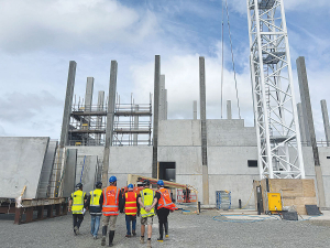 Olam Food Ingredient’s new milk plant taking shape in Tokoroa.