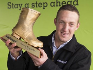 Last year’s Fieldays Rural Bachelor of the Year, Toby How from Geraldine.