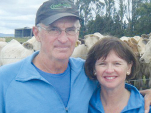 Mike and Sharon Barton are members of a Taupo beef and lamb group exporting product directly to Japan.