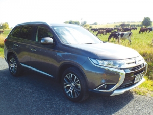 The latest Outlander from Mitsubishi.