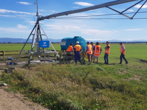 Pāmu’s newly installed fertigation system will help trial whether using fertigation can reduce nutrient losses.