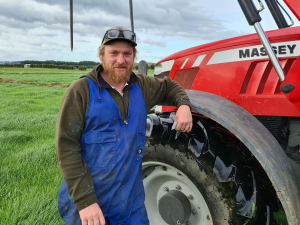 Feds Dairy Chair in Taranaki, Sam Ebbett.