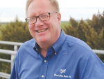 World Wide Sires chief executive John Schouten on a Canterbury farm last week.