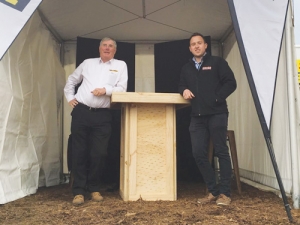 Part of the strong Enterprise Ireland presence at this year’s Fieldays George Fleming (left) and Jason Cros.