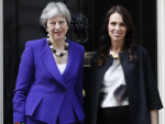 British PM Theresa-May and PM Jacinda Ardern.