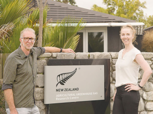 Research author William Kelly and Sinead Leahy.