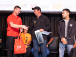 Tony Bouskill won the Golden Pliers by WIREMARK Singles Championship at last week's National Fieldays.