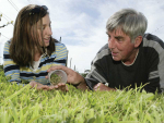 Steve Wratten and Samantha Scarratt in 2002.