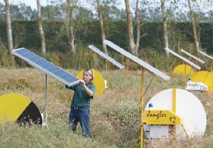 Scarer jangles the wits out of birds