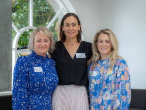 United Fresh general manager, Paula Dudley (left) with team members Carmel Ireland and Katie Fegan.