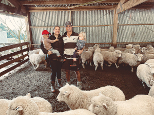 Fraser and Jaime Tombleson are happy to be part of a focus group that shares problems and feedback with other farmers.