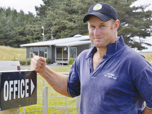 Manawatu farmer Stuart Taylor.