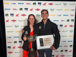 2026 Bay of Plenty Share Farmers of the Year Stefan &amp; Rachel Grobecker.