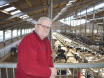 Gerhard Lansink milked cows in Canada before moving back to Germany.