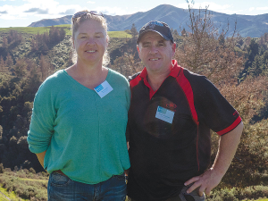 Tina and Duncan Mackintosh, the Ballance Farm Environment Awards Canterbury region supreme winners. Photo: Rural News Group.