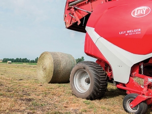 The Lely Welger RP 160V E-link Pro.