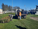 Pick-up time at the Stratford depot/