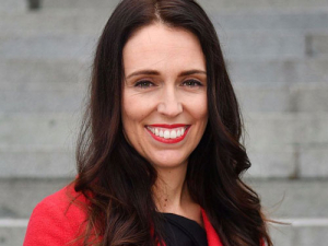 Jacinda Ardern.