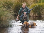 Fish and Game field officer Erin Garrick is a keen hunter.