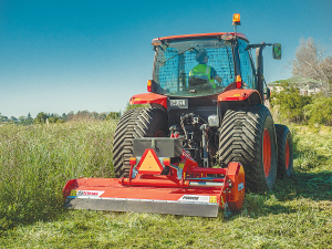 The Trimax Force is the latest innovation from the company and is claimed as its strongest and most adaptable flail mower yet.