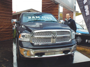 The new Ram 1500 was unveiled at Fieldays last month.