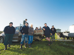 The four-generation Flipp family on their organic farm. Photo: Vanessa Wu.