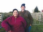 Len and Diane Pickett on their Stratford property