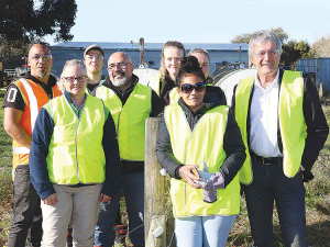 Agriculture Minister Damien O’Connor is pictured with the participants at the first course to held at Taratahi Agriculture Centre, in the Wairarapa, following its reopening earlier this month.