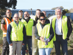 Agriculture Minister Damien O’Connor is pictured with the participants at the first course to held at Taratahi Agriculture Centre, in the Wairarapa, following its reopening earlier this month.