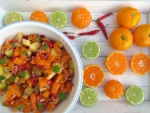 Mandarin and Kiwifruit Salsa.