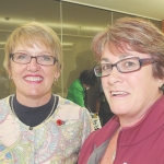 Jo Goodhew and teacher Cheryl Robb.