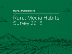 In the internet age, rural newspapers and magazines are still accessed at least weekly by 88% of farmers and growers.