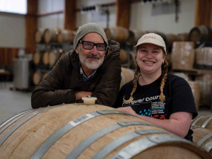 Gordon Russell and Holly Girven Russell. Photo Credit: Richard Brimer.