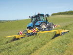 The Mega Cutter triple mower.