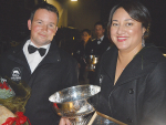 2019 Share Farmers of the Year Colin and Isabella Beazley.