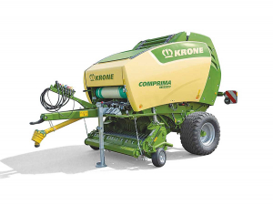 Krone Comprima Plus is the latest addition to the German company’s range of variable chamber round balers.