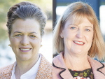 Tracy Brown (left) and Elaine Cook (right) are standing for re-election to the DairyNZ board.