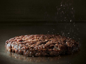 MPI has supported the meat industry in a trial to make a sustainable meat patty.