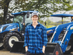 FMG Young Farmer of the Year Emma Poole is the first brand ambassador for New Holland Agriculture.