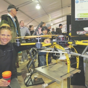 Fly this knapsack sprayer from kitchen table